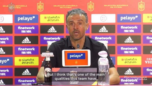 Luis Enrique on Gavi: 'He's a proper midfielder'